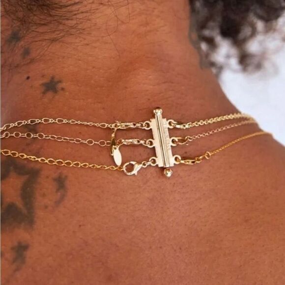 BaubleBar Build-You-Own Necklace Kit (Gold) - Picture 6 of 8